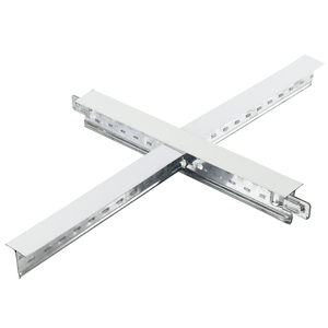 White <strong>Flat</strong> T <strong>Grid</strong> Galvanized Steel T bar <strong>Ceiling</strong> Keel for Pvc <strong>Ceiling</strong> - Product Image 5