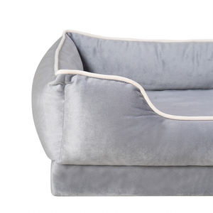 도매 새로운 디자인 방수 및 따뜻한 럭셔리 애완 동물 침대 봉제 소파 베드 작은 개와 고양이 작은 개 침대 애완 동물 소파 - Product Image 4