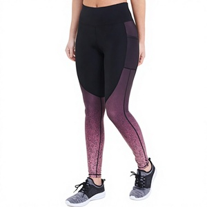 Leggings de sport sans couture pour femme, effet galbant, pour la course, la gym, le fitness et le yoga - Product Image 1