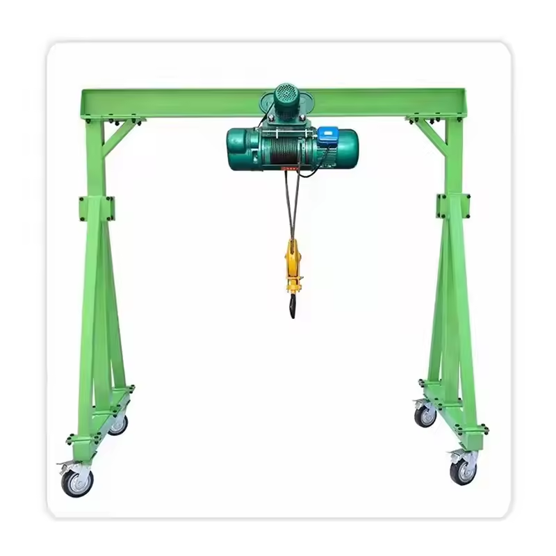 Motorized Travelling Portable Mobile Gantry Crane