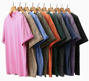 T-shirt Unisexe Personnalisé en Gros pour Hommes, Coupe Oversize, 100% Coton Tricoté Respirant, 230g, Grammage Lourd, avec Logo Frontal - Product Image 1