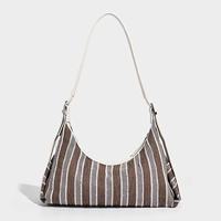 Sac fourre-tout en toile imperméable pour femme - Sac à main léger et durable au style décontracté polyvalent