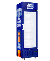 Réfrigérateur Vitrine à Refroidissement Direct et à Air, Unité en Acier Inoxydable 304, Très Économe en Énergie