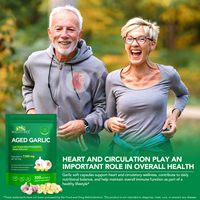 SOLOTREE Pure Natural Circulatory Health Aged Garlic Softgel Immune Support Garlic Softgel Aged Extract