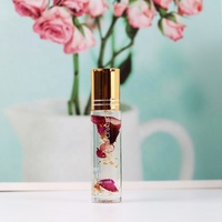 Huile à lèvres personnalisée 24K or, pétales de Rose, longue durée, apaisante, hydratante, nourrissante, Gloss