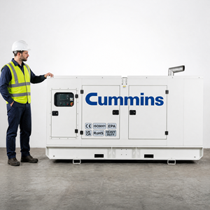 Générateurs diesel électriques silencieux de 300 kW, 300 kVA, 375 kVA, acheter un générateur diesel, générateur silencieux commercial pour l'Afrique - Product Image 2