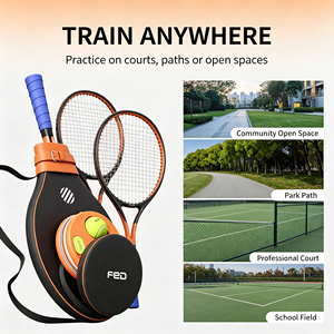 Tennis Trainer Rebound <b>Ball</b> <b>String</b> Portable Water Fillable Base Practice Equipment Blue With <b>Ball</b> - Product Image 5