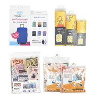 Housse de valise extensible en polyester de haute qualité, protection multi-valises, OEM ODM en gros
