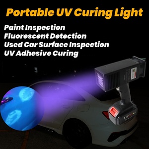 Lampe UV portable rechargeable 365 nm pour la réparation de peinture automobile, la <span class=keywords><strong>d</strong></span>étection de fuites fluorescentes et le durcissement <span class=keywords><strong>d</strong></span>'adhésifs UV - Product Image 1
