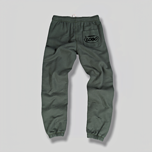 Logo personnalisé Pantalon de jogging à la mode Pantalon droit pour hommes Pantalon de survêtement décontracté ample noir de haute qualité pour hommes - Product Image 2
