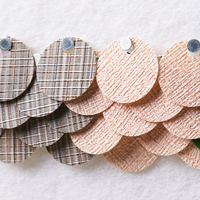 SHENYUE Vente chaude Paillettes rondes en relief à texture lâche, mélange de couleurs pastel pour vêtements, broderie, projets d'artisanat, fabrication artisanale