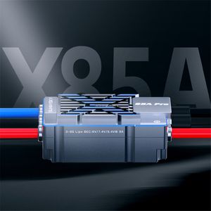 Sunnyski Esc x85a <span class=keywords><strong>3</strong></span>-6s लिपो 85a/60s SCबेक फिक्स्ड विंग और हेलीकॉप्टर के लिए धातु और प्लास्टिक के साथ इलेक्ट्रिक स्पीड कंट्रोलर - Product Image 3