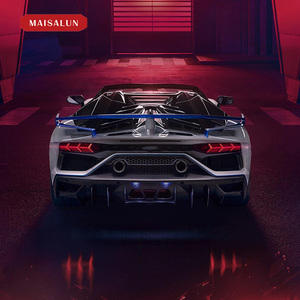 Kit de carrosserie de style <span class=keywords><strong>SVJ</strong></span> en fibre de carbone pour pare-chocs de voiture <span class=keywords><strong>Lamborghini</strong></span> <span class=keywords><strong>Aventador</strong></span> LP750 pare-chocs avant arrière - Product Image 5