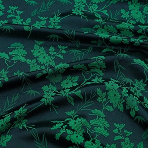 Tissu jacquard en rayonne effet soie, style chinois, bicolore, en polyester tissé, avec motif texturé 3D, 1751 - Product Image 6