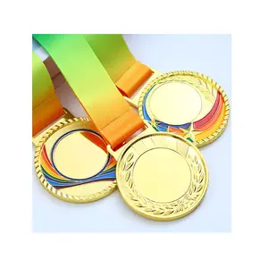 Nobao Wholesale Honorable Mention Souvenir Gift Medal Gold, silver, bronze Marathon running football swimming sports metal medal