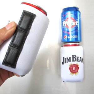 Aimant en néoprène le plus vendu à bas prix peut refroidisseur blanc Sublimation boisson manchon <span class=keywords><strong>porte</strong></span>-<span class=keywords><strong>bouteille</strong></span> de bière coozies magnétiques - Product Image 5