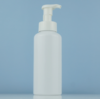 Botol pompa Dispenser sampo busa plastik besar, 250ml/500ml dengan tutup sekrup untuk pembersih wajah
