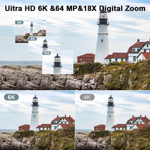 กล้องถ่ายภาพดิจิตอล 18x 6K สำหรับถ่ายภาพแบบไลฟ์สด พร้อมรีโมทไร้สายควบคุม 360 องศา รุ่น HDV-206KM กล้องวิดีโอดิจิตอล HDV - Product Image 4
