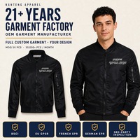 Bomber Nanteng personnalisé OEM vente en gros polyester imprimé logo voyage en plein air coupe-vent imperméable manches poches hommes fermeture éclair