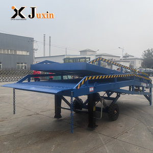 Mobil yatılı köprü Forklift boşaltma ve yükleme platformu lojistik Dock rampa yük 8ton 10ton 12ton 15ton - Product Image 5