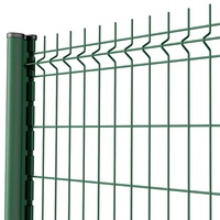 Panneaux de clôture en treillis métallique 6 pieds, en Pvc enduit de mouton vert foncé, diamant de ferme, Double 3D soudé, galvanisé, maillons de chaîne, serpent, Kenya