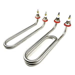 SS304 Gebogenes Rohr heizelement Tauch wasser heizelement Anpassbar - Product Image 4