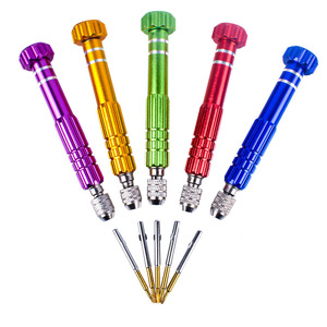 Weeks 5 In 1 Mobile Phone Repair Screwdriver Set S2 Steel Magnetic Titanium Plated For Electronics Fixing - Product Image 3