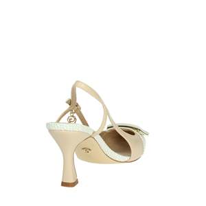 Scarpe da Donna Gold & Gold con Tacco Slingback Beige - Product Image 3