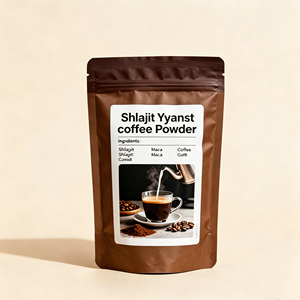 ผงกาแฟชิลลาจิตผสมมาคา สมุนไพรธรรมชาติ บำรุงร่างกายทุกวัน เครื่องดื่มเพื่อสุขภาพแบบสำเร็จรูป บรรจุในซองปิดผนึกได้ - Product Image 1