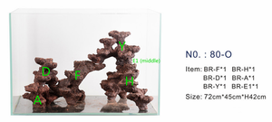 Présentoir <span class=keywords><strong>Coral</strong></span> BR-D A.S. Bio-Active Céramique Reef Rock <span class=keywords><strong>Live</strong></span> Rock Scaping Accessoires Cuisine Moderne Salon Bureau Boîte <span class=keywords><strong>Aquarium</strong></span> - Product Image 6