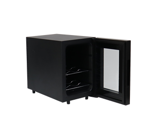 6 Bouteilles Salon <span class=keywords><strong>Petit</strong></span> Cabinet Bar à <span class=keywords><strong>Vin</strong></span> Thermostat Réglable Réfrigérateur <span class=keywords><strong>cave</strong></span> à <span class=keywords><strong>vin</strong></span> - Product Image 5
