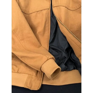 Blouson de baseball décontracté court et ample pour <span class=keywords><strong>homme</strong></span>, style rétro américain, tendance, collection automne-<span class=keywords><strong>hiver</strong></span> 2025 - Product Image 4