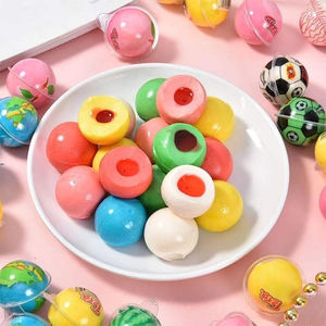 OEM grosir bola mata permen karet rasa buah Jam diisi permen karet 3D lembut permen campur produk permen gula - Product Image 4