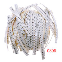 Paquet de composants de résistance SMD 0402/0603/0805/1206/2512 Kit mixte de gamme complète de composants électroniques Pack d'échantillons