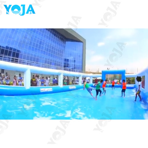 Mesa <span class=keywords><strong>de</strong></span> Futbolín Inflable <span class=keywords><strong>de</strong></span> PVC YOJA Personalizada, Campo <span class=keywords><strong>de</strong></span> Fútbol <span class=keywords><strong>de</strong></span> Jabón con Múltiples Tamaños (8x4m-15x10m) - Product Image 4