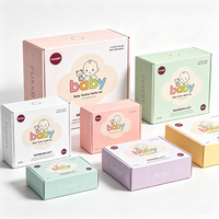 Coffret Cadeau Écologique Portable et Réutilisable pour Nouveau-né avec Hochets – Expédition Flash en 72H – Carton Ondulé Biodégradable et Imperméable