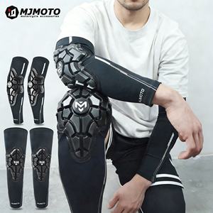 Respirant doux moto genou protecteur Motocross course coude genou équipement <span class=keywords><strong>de</strong></span> protection vtt DH vélo main manchon protecteur coussinets - Product Image 1