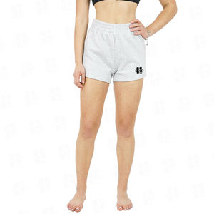 Pantalones Cortos Deportivos con Cintura Elástica al por Mayor, de Algodón Terry Francés, Ajuste Relajado, Personalizados con Bordado, para Corredores - Product Image 2