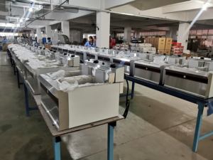 Friteuse électrique professionnelle à double cuve et double panier 16L, 5.6KW, pour frites, poulet, <span class=keywords><strong>poisson</strong></span>, snack-bars et restaurants - Product Image 5