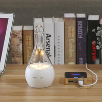 Diffuseur d'aromathérapie à ultrasons de 50 ml avec minuterie intégrée, garantie d'un an, pour usage hôtelier et domestique, portable