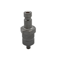 Mini-raccord pneumatique rapide en cuivre, connecteur mâle-femelle pour tuyau d'air, pour compresseur d'air et outils pneumatiques