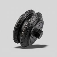 Machine de déplacement de tuyaux de 13 pouces avec coupe-disque à double insertion 42CrMo pour machine de forage de tunnels Mitsubishi - Environnement de roche mixte dure
