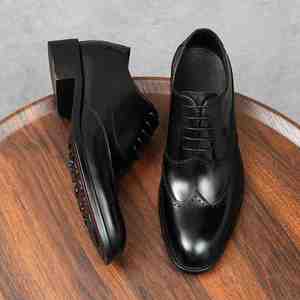 Zapatos Ejecutivos de Moda Personalizados, Duraderos y Resistentes a la Corrosión para Ocasiones Formales y Sociales, Zapatos de Cuero para Hombre - Product Image 5