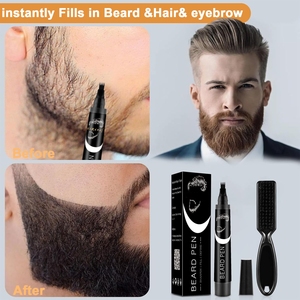 Waterproof and Sweat Proof Organic <strong>Men's</strong> Beard Oil Care Pen Set - Product Image 1