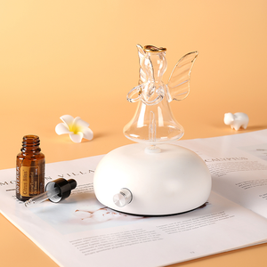Diffuser <strong>Di</strong> <strong>Aromi</strong>, Naturals Wood and Glass Color Changing Waterless Scent Aroma Essential Oil Nebulizer Diffuser for Sale - Product Image 6