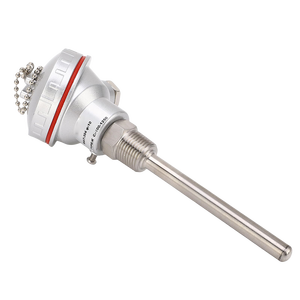 جهاز استشعار درجة الحرارة <span class=keywords><strong>PT100</strong></span> من مصنع HY مسبار خيط حراري من 0 إلى 400C مقياس حرارة بلاتيني مقاوم للحرارة مستشعر Thermowell Rtd - Product Image 6