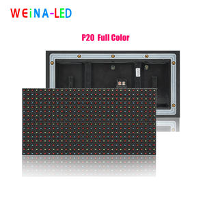 Weina P20 <span class=keywords><strong>LED</strong></span> reclamebord CE ROHS gecertificeerd, hoge helderheid, buitenverlichting voor verkeersindicatie, IP65 waterdicht, 2 jaar garantie - Product Image 1
