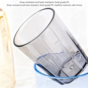 Juego de 6 Vasos de Acrílico de Colores, Irrompibles, Reutilizables, Libres de BPA, Apilables, para Jugos, Café Helado - Product Image 4