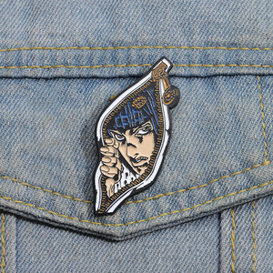 Spilla Personalizzata Creativa con Personaggi Anime, Souvenir Promozionale con Pin Smaltato a Forma di Persone dei Cartoni Animati - Product Image 2