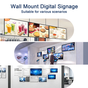 Levinko iklan <span class=keywords><strong>Android</strong></span> <span class=keywords><strong>OS</strong></span> 4K UHD, kecerahan tinggi 32 "pasang dinding interaktif Tampilan WiFi RJ45 - Product Image 2